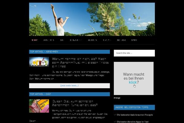 Magazine Pro theme site design template sample