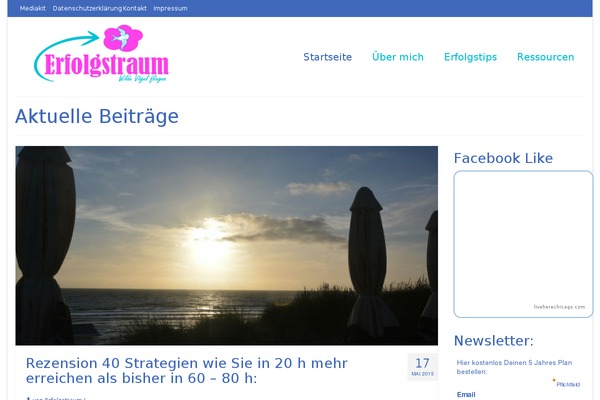 Site using Carousel Horizontal Posts Content Slider plugin