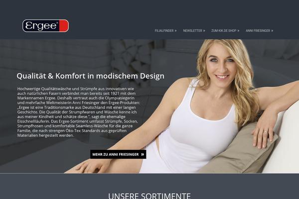Onepage theme site design template sample