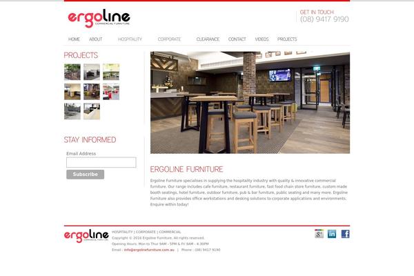 ergolinefurniture.com.au site used Vilisya