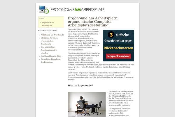 Mehrwert theme site design template sample