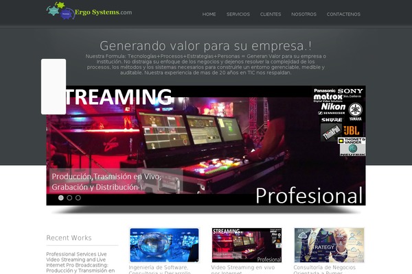Simplify theme site design template sample