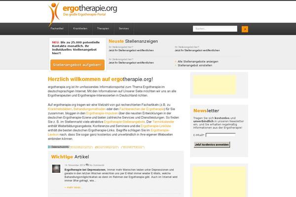 Solon theme site design template sample