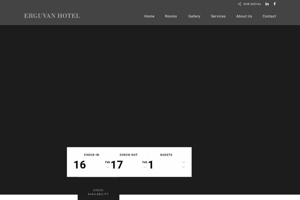 HotelBooking theme site design template sample