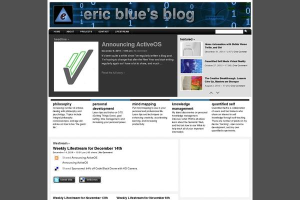 Mesmerize theme site design template sample