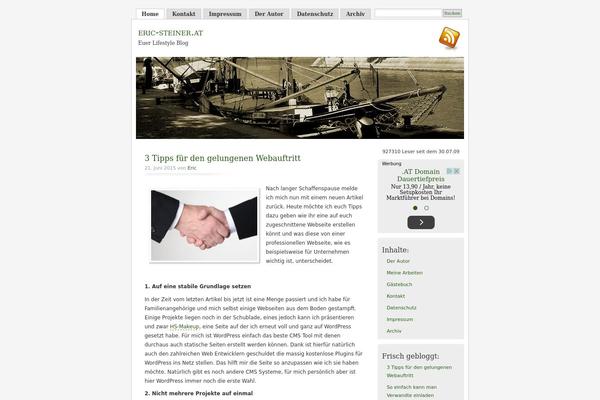 Misty_look_de theme site design template sample
