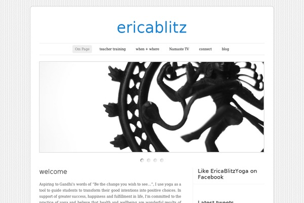 Forever theme site design template sample