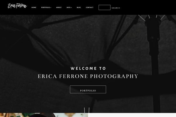 ProPhoto 7 theme site design template sample