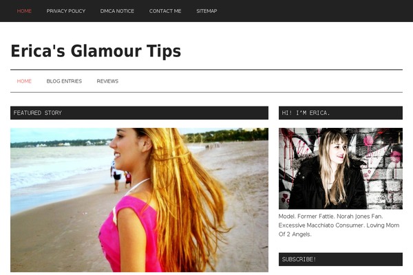 Magazine Pro theme site design template sample