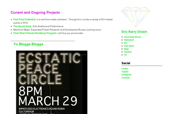 Salient theme site design template sample