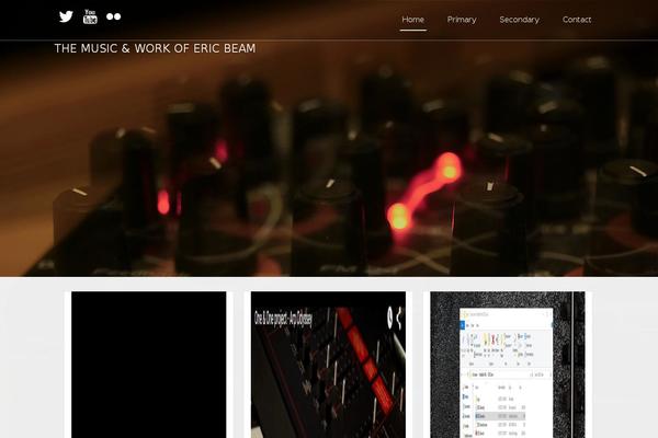 Site using Slickr Flickr plugin