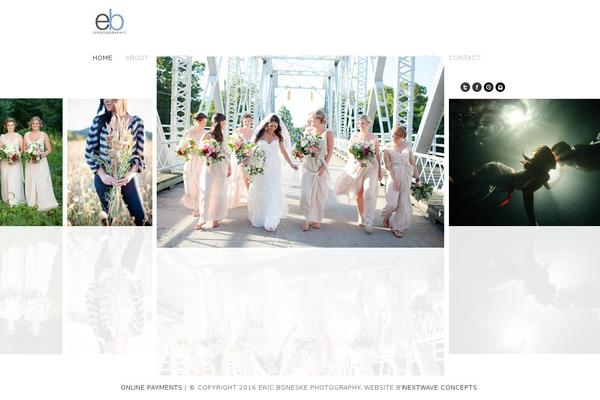 Core theme site design template sample