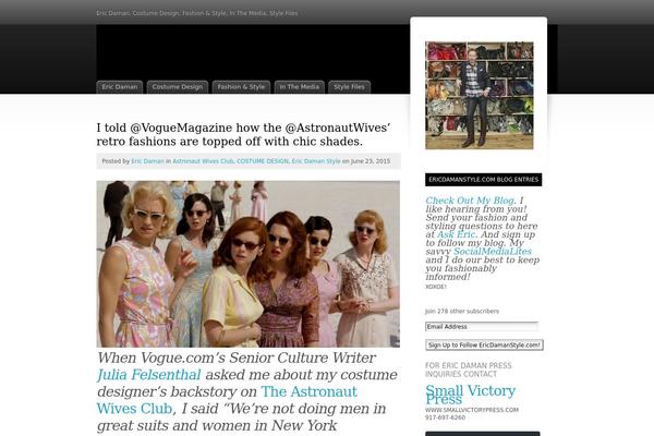 Fusion theme site design template sample