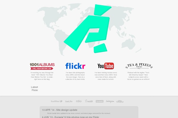 ericdumas.com site used Zinepress