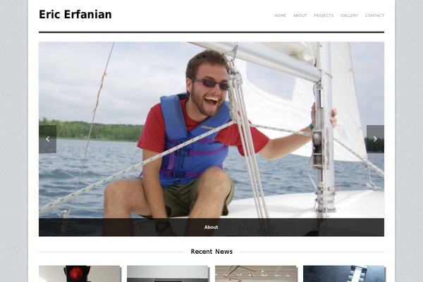 Adapt theme site design template sample