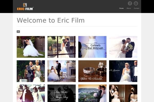Reveal theme site design template sample