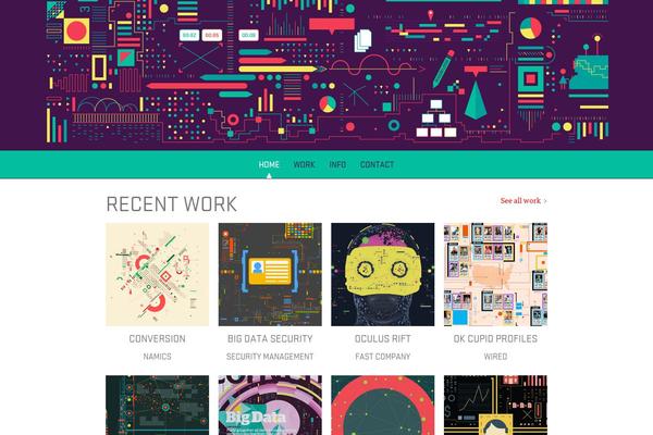 Semplice6 theme site design template sample