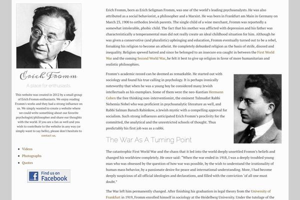 The Frances Wright theme site design template sample