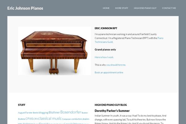 Author Pro theme site design template sample