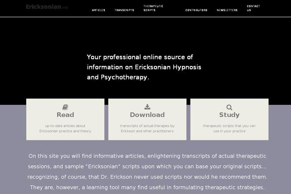 ericksonian.info site used Ericksonian-info
