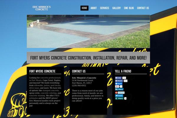 Smallfolio theme site design template sample