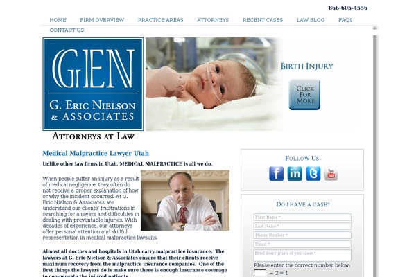 Gen theme site design template sample