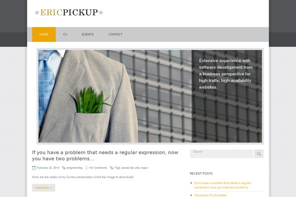 Politician theme site design template sample