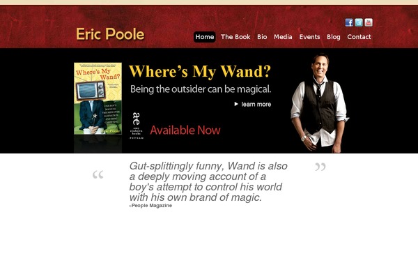 Starkers theme site design template sample
