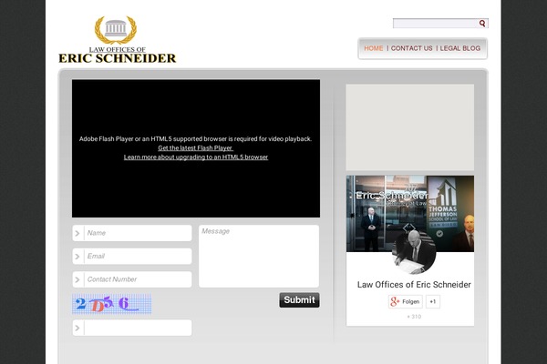ericschneiderattorney.com site used Easywplocal