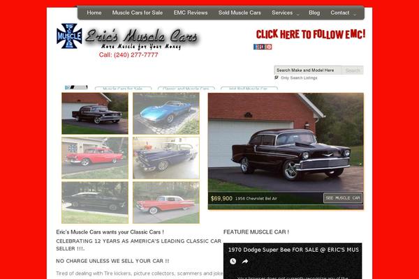 ericsmusclecars.com site used Unite