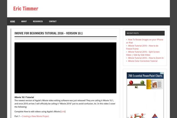 Dynamic News Lite theme site design template sample