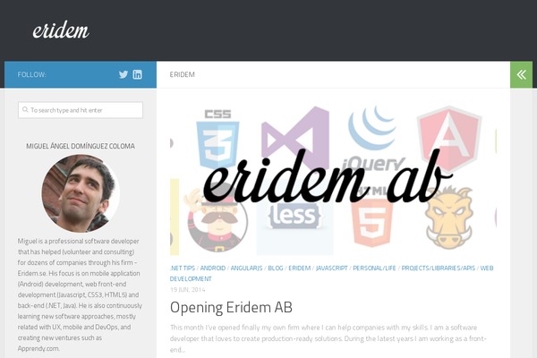 Site using CodeColorer plugin