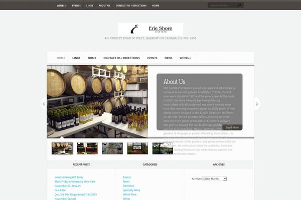 Aggregate theme site design template sample