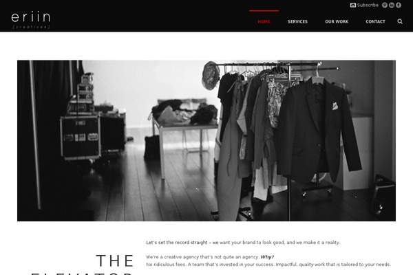 Jupiter theme site design template sample