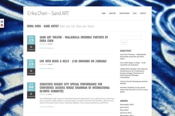 Bigbang theme site design template sample