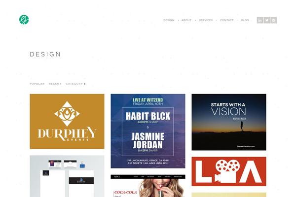 Quantum theme site design template sample