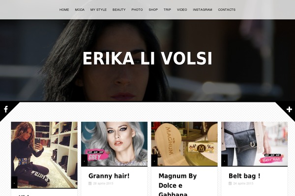 Alizee theme site design template sample