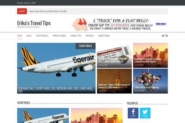 AccessPress Mag theme site design template sample