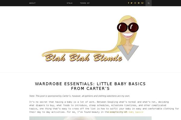 Hemlock theme site design template sample