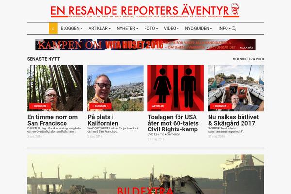 Simplemag theme site design template sample