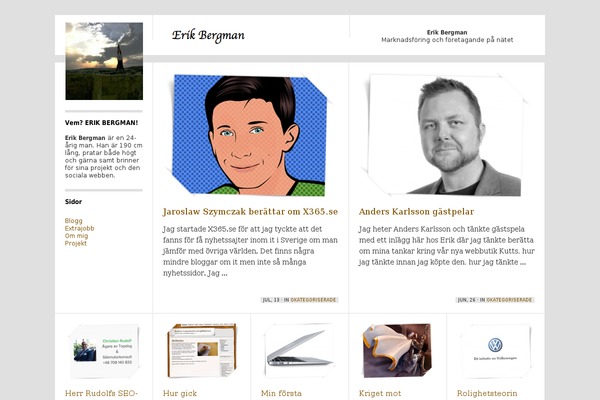 Suburbia theme site design template sample