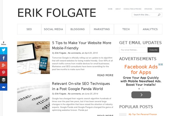 Simple theme site design template sample