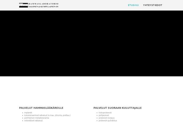 Specular theme site design template sample