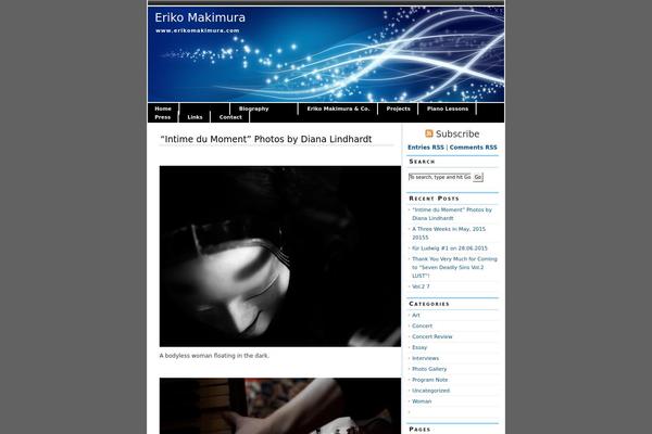 magicblue theme site design template sample