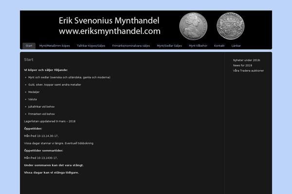 Custom Community theme site design template sample