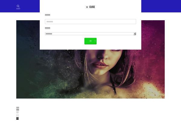 The-thor theme site design template sample