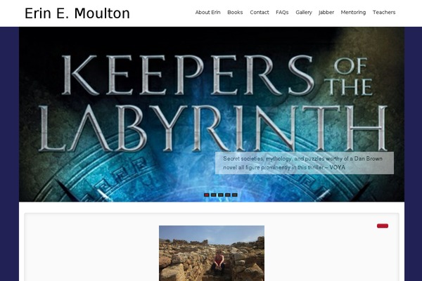 erinemoulton.com site used Hathor Pro