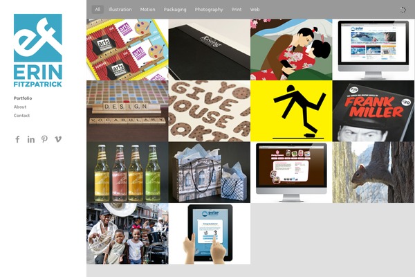 Ink theme site design template sample