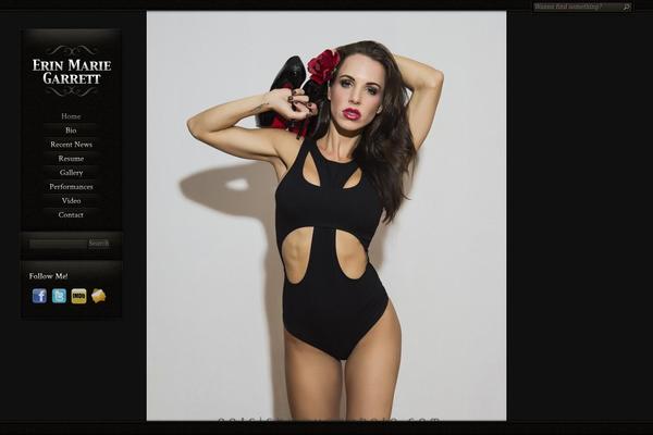 Chocolate theme site design template sample