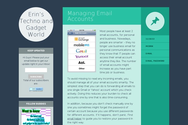 Flounder theme site design template sample